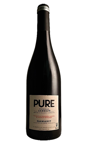 Vin de Cépage Rouge, GAMARET  « PURE »